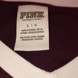 pink victorias secret top